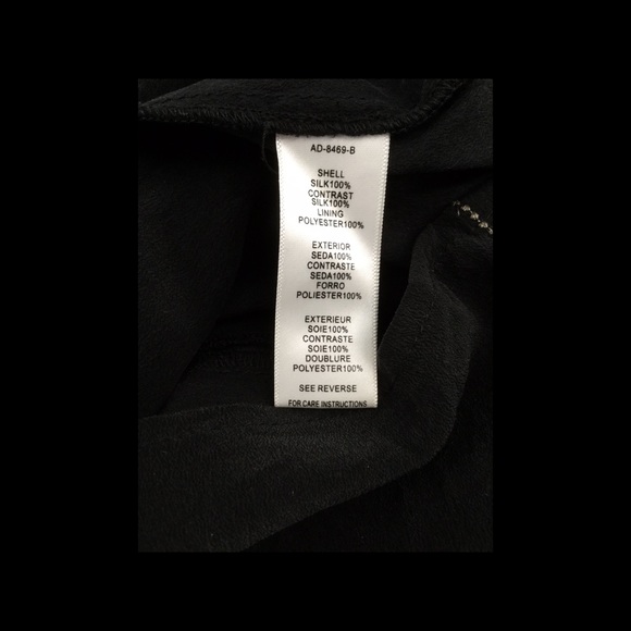 ARYN K Small Black Sheer Dress W/ Woven Inserts - Picture 15 of 15